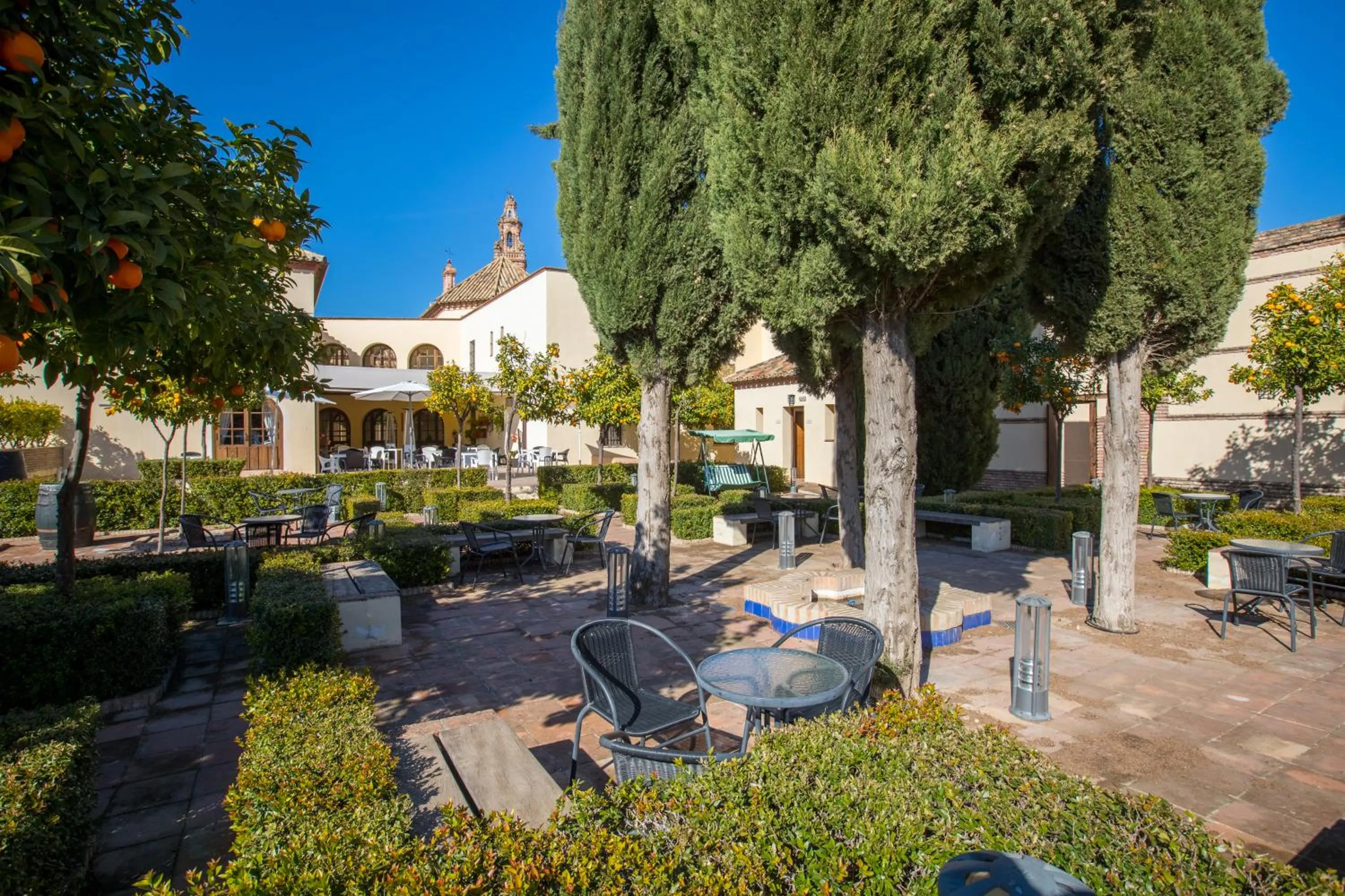 Garden in Hospedería Convento de Santa Clara