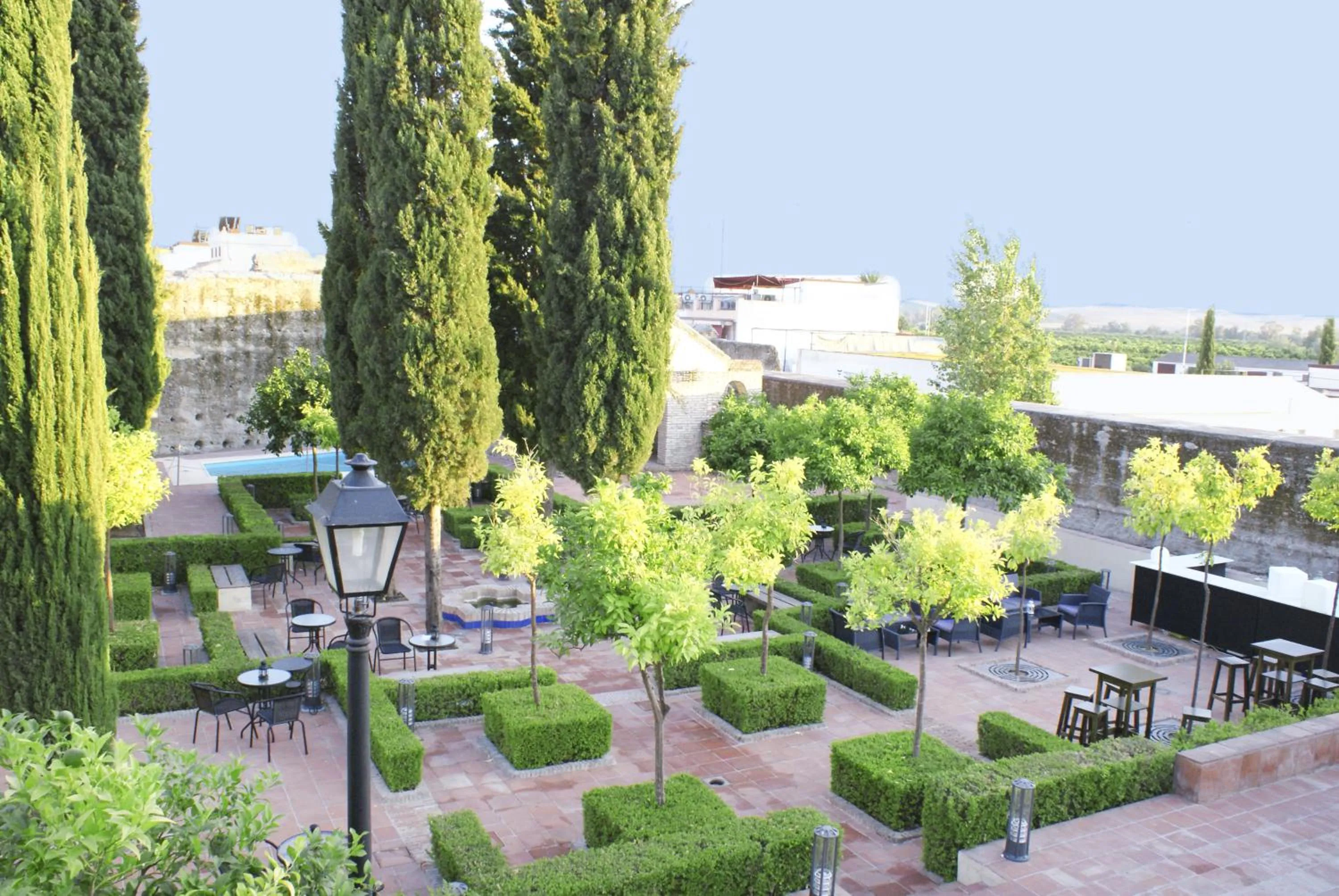 Garden in Hospedería Convento de Santa Clara