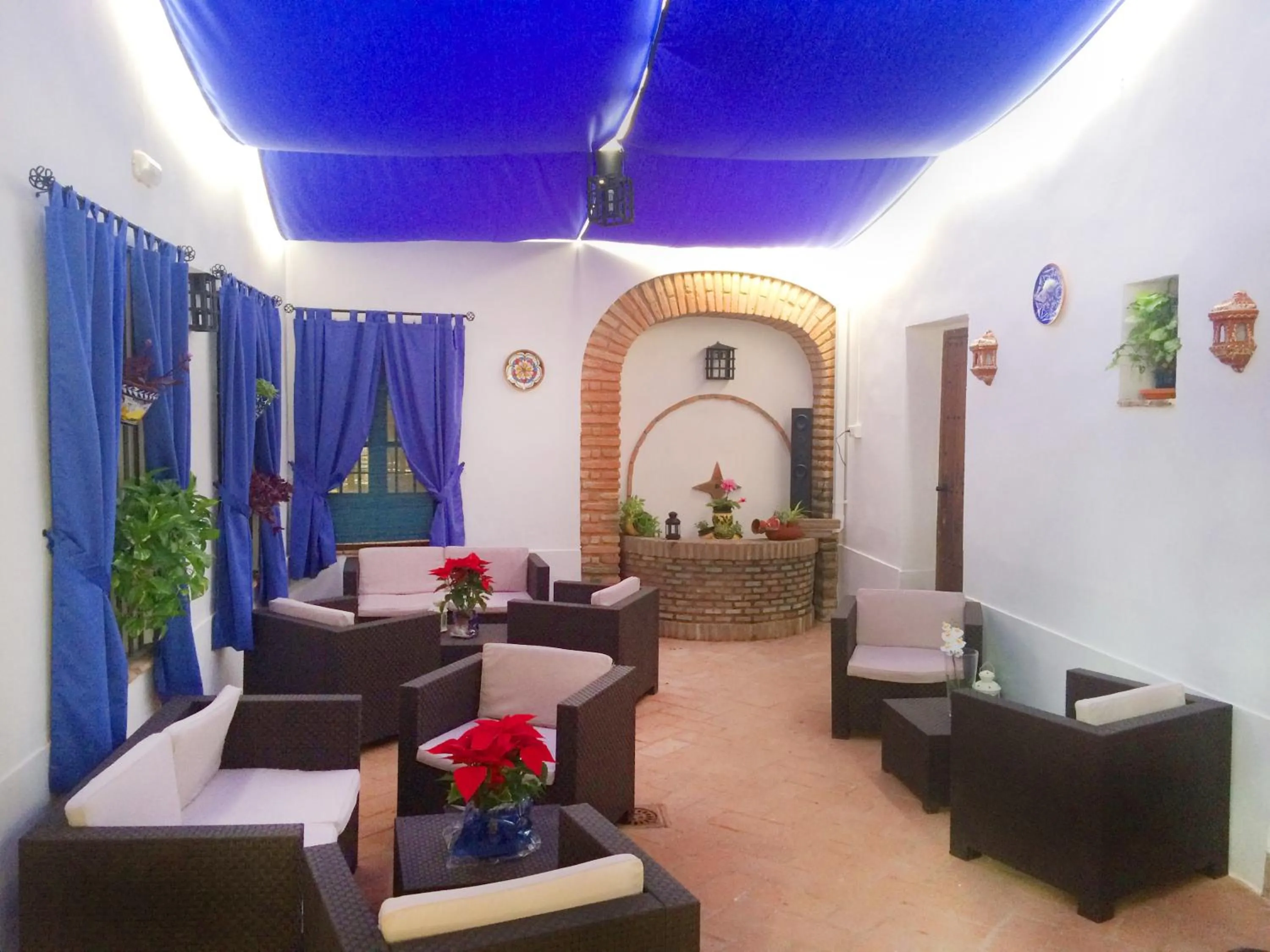 Patio in Hospedería Convento de Santa Clara