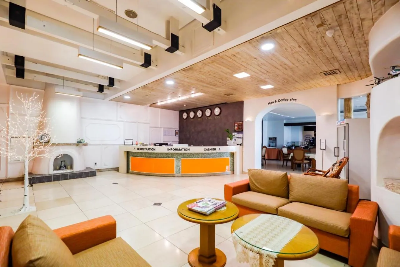 Lobby or reception in Newvera Hotel