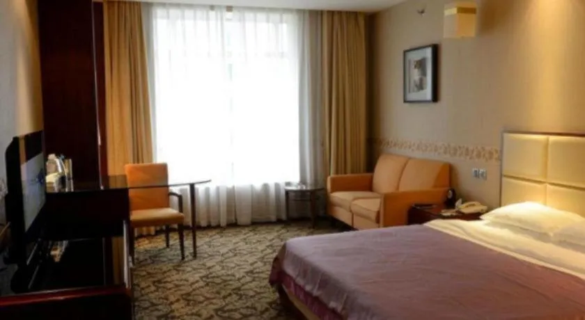 Bed in Xiamen Fortune Hotel