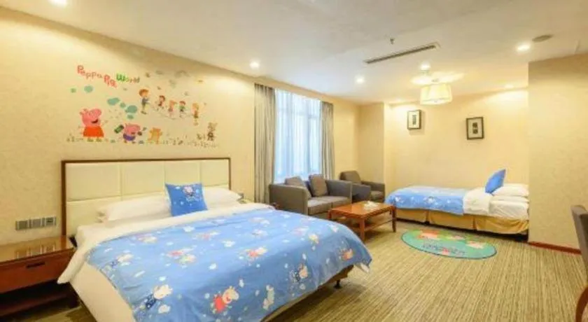 Bed in Xiamen Fortune Hotel