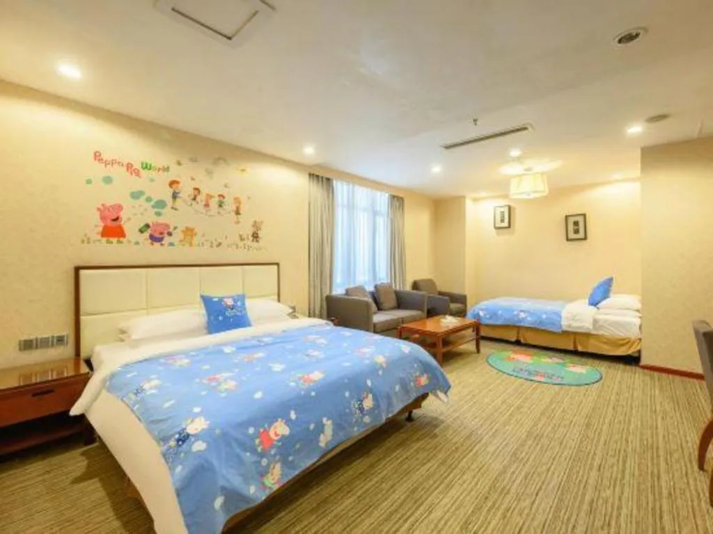 Bed in Xiamen Fortune Hotel