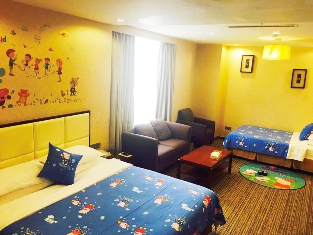 Bed in Xiamen Fortune Hotel