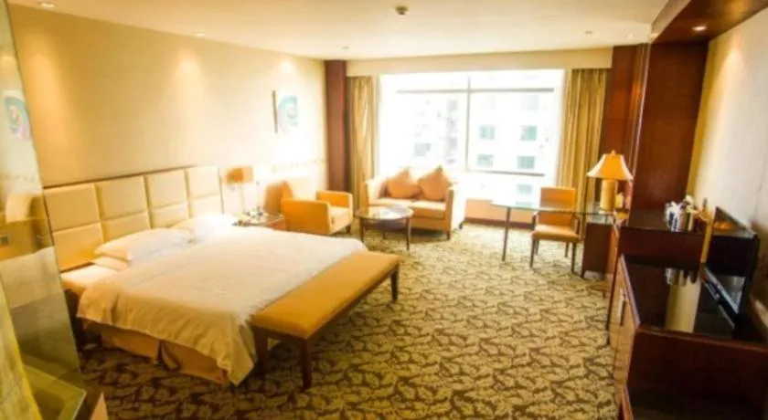 Bed in Xiamen Fortune Hotel