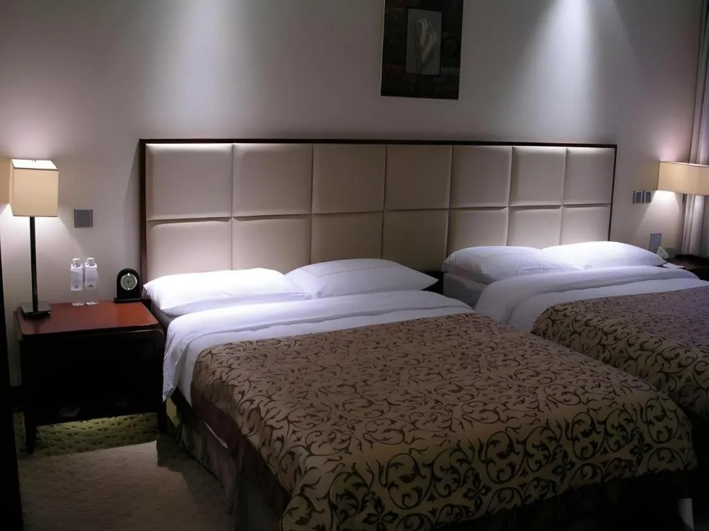 Bed in Xiamen Fortune Hotel