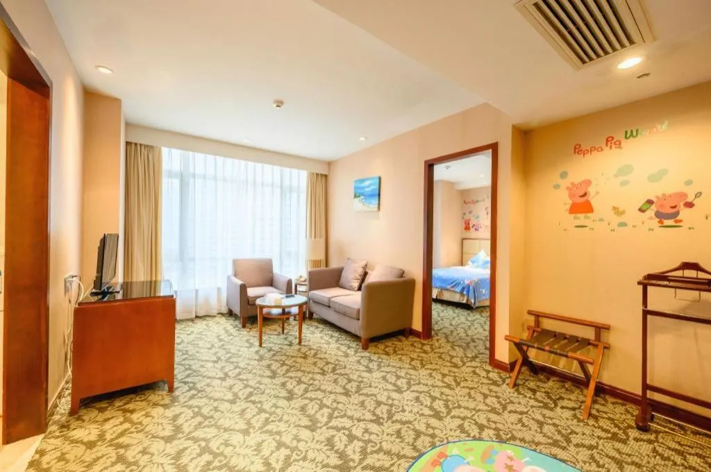 Bed in Xiamen Fortune Hotel