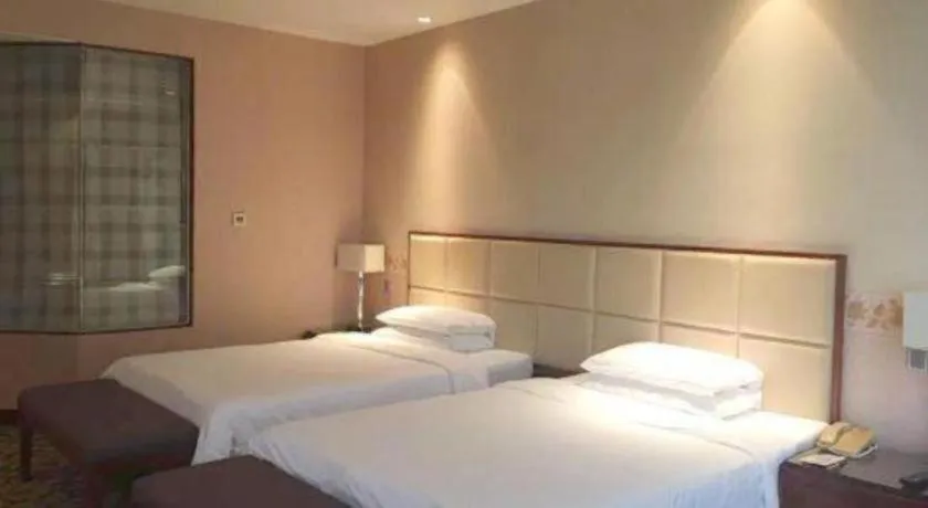 Bed in Xiamen Fortune Hotel