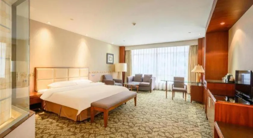 Bed in Xiamen Fortune Hotel