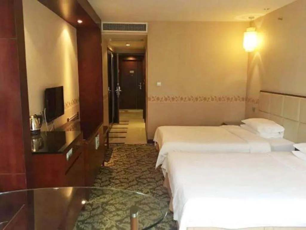 Bed in Xiamen Fortune Hotel