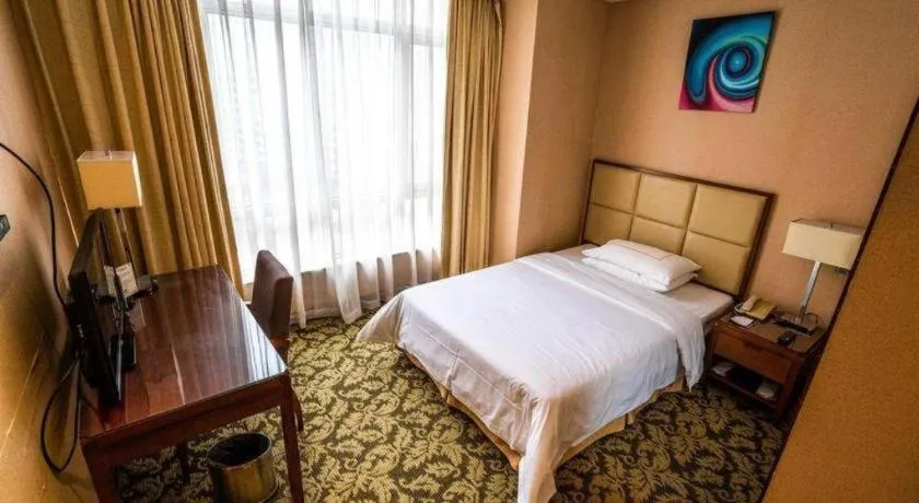 Bed in Xiamen Fortune Hotel