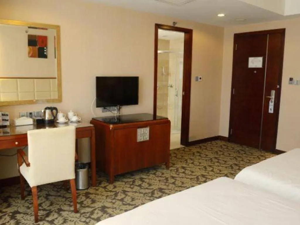 Bed in Xiamen Fortune Hotel