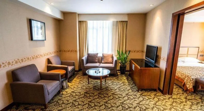 Bed in Xiamen Fortune Hotel