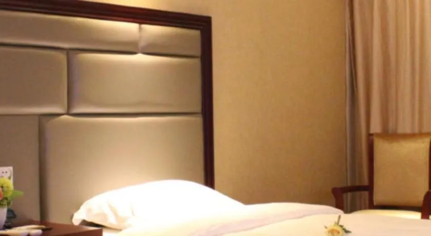 Bed in GreenTree Inn Shanghai Gongkang Road Branch