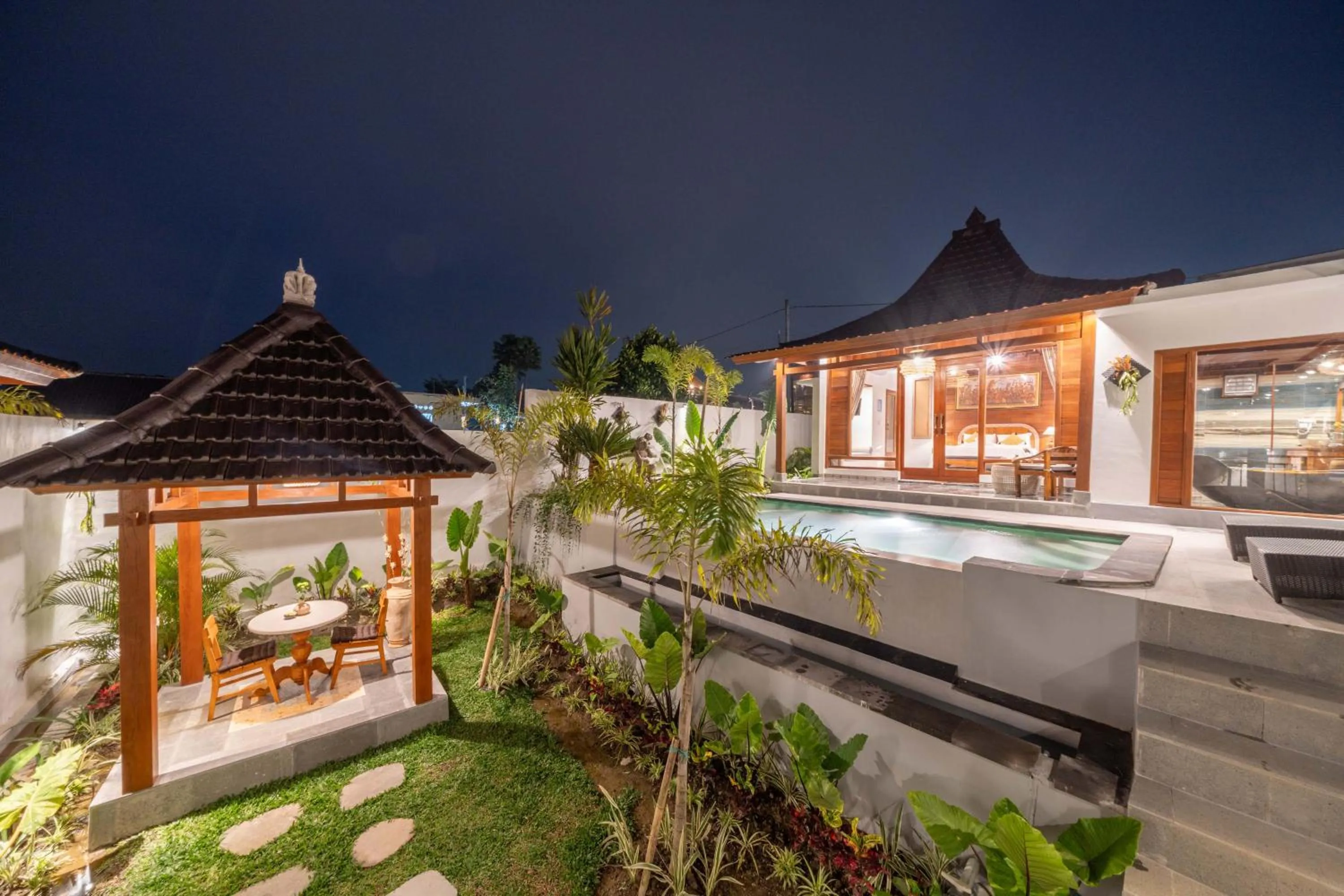 Pool view in Maddu Suites