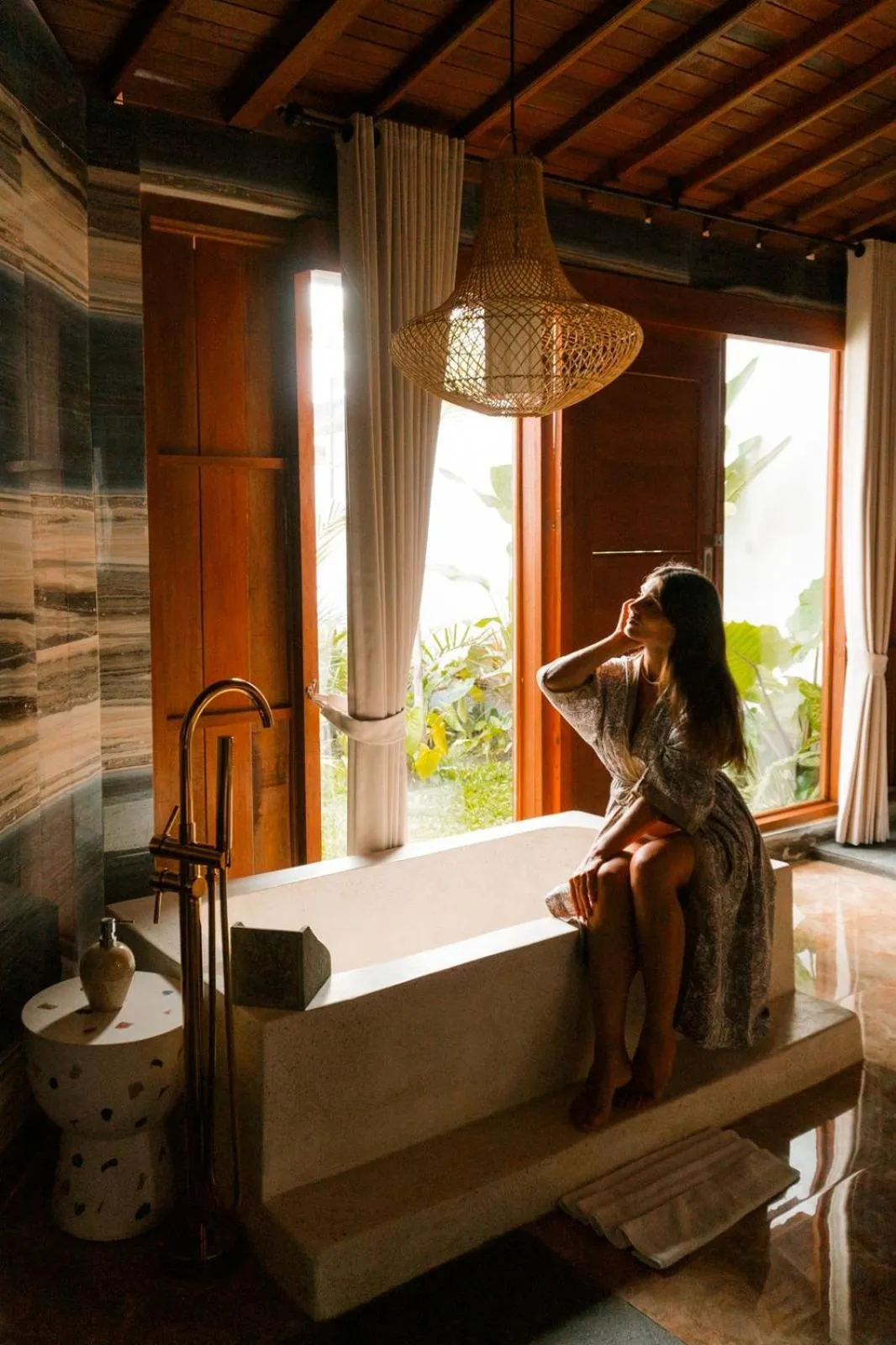 Bath in Maddu Suites