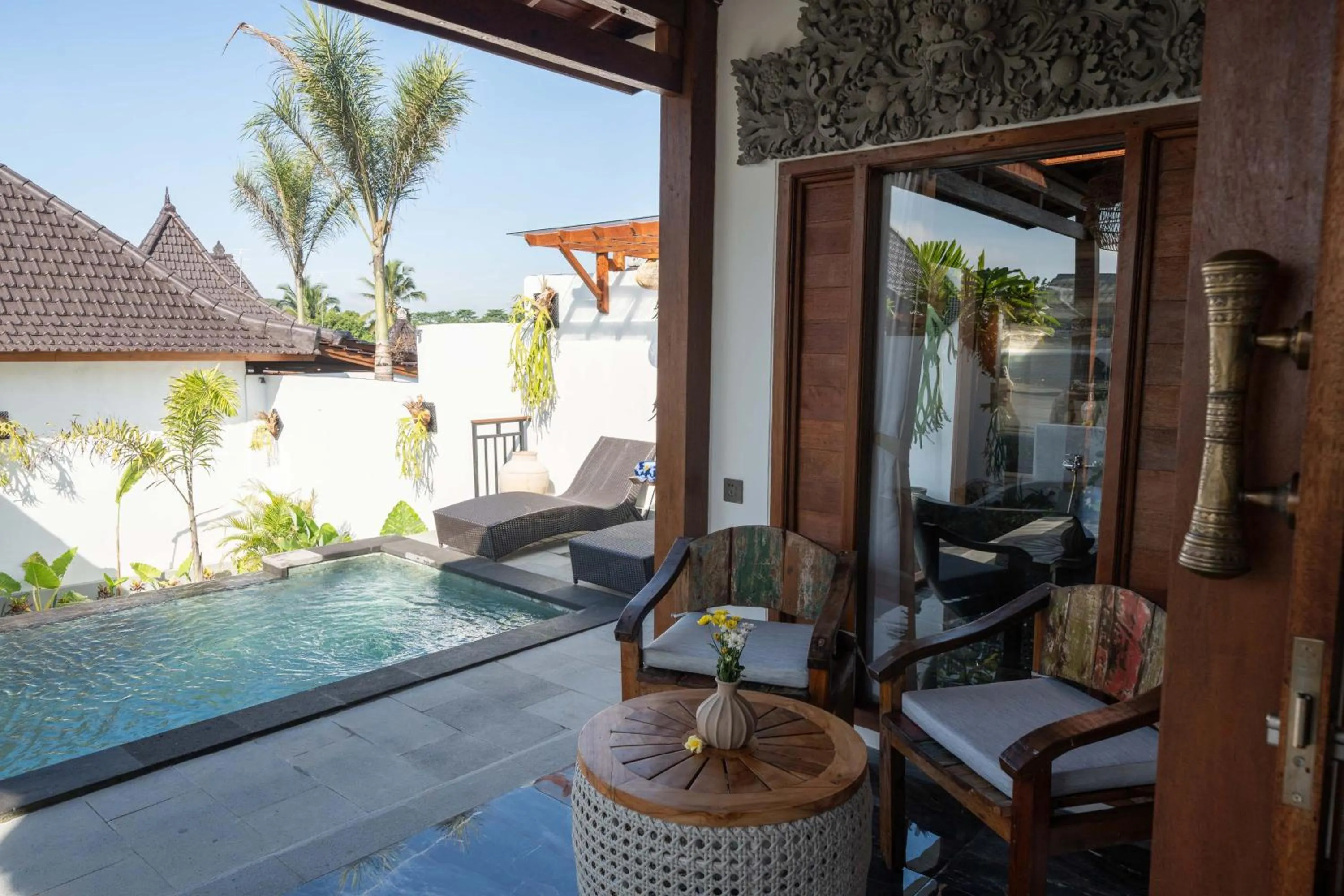 Balcony/Terrace in Maddu Suites