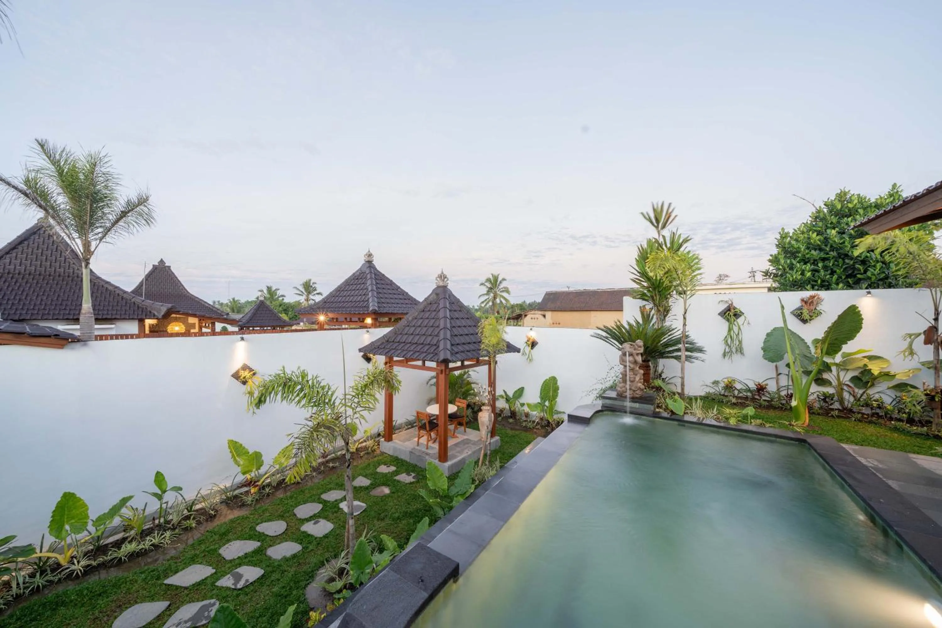 Pool view in Maddu Suites