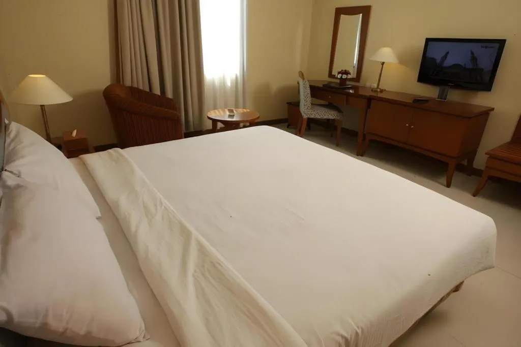 Bed in Makassar Golden Hotel