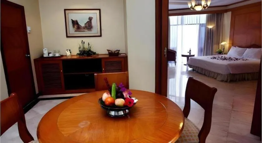 Bed in Makassar Golden Hotel