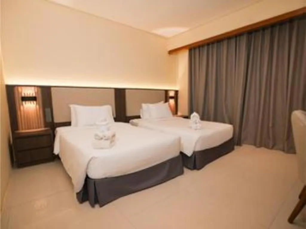 Bed in Makassar Golden Hotel