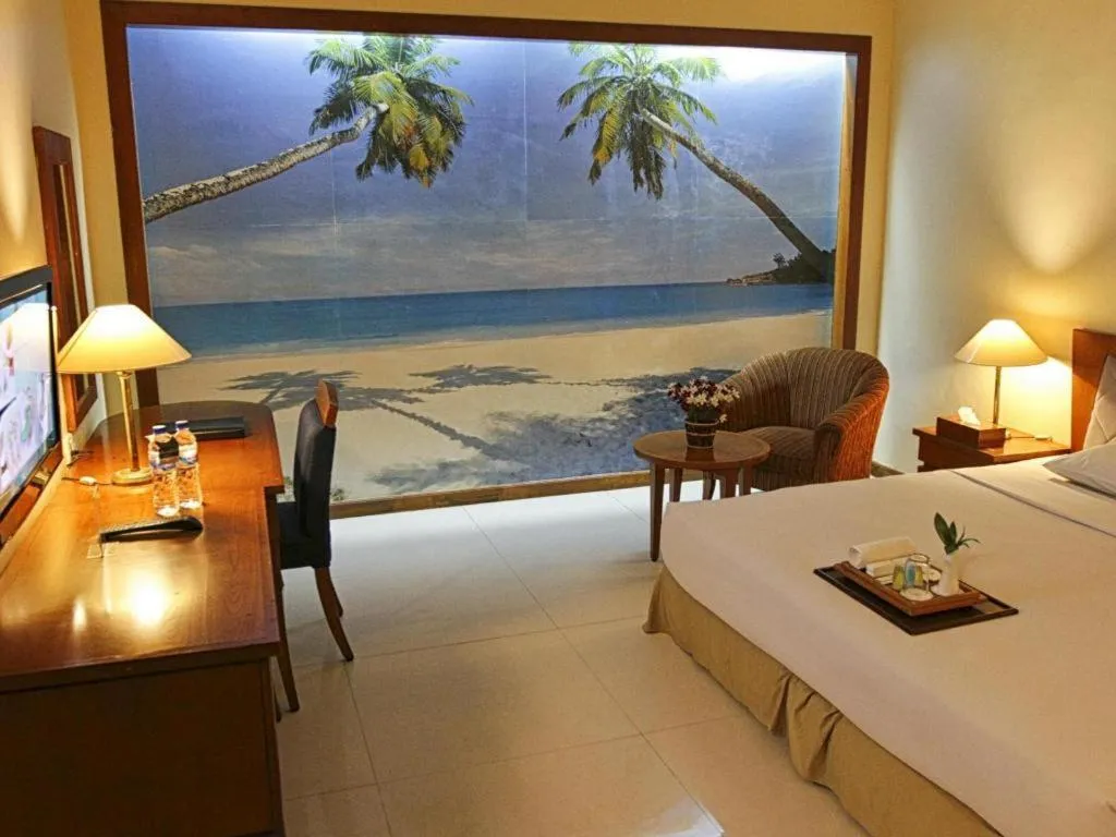 Bed in Makassar Golden Hotel