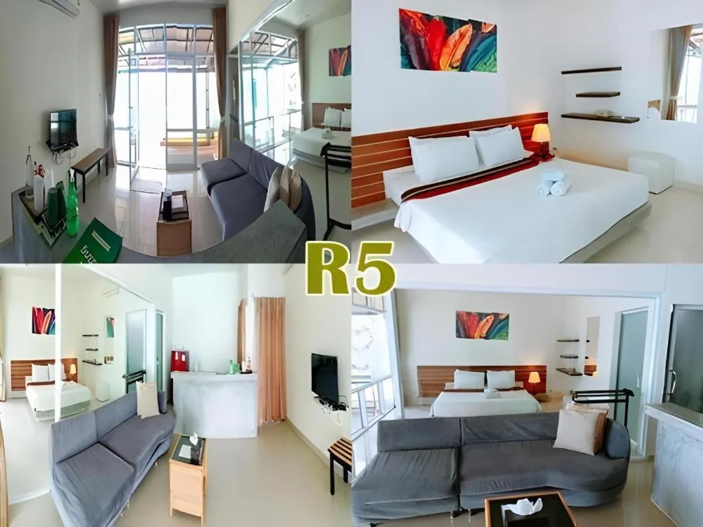 Bed in Baancivilize Resort