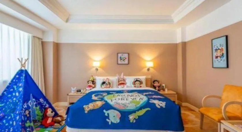 Bed in Jianguo Garden Hotel