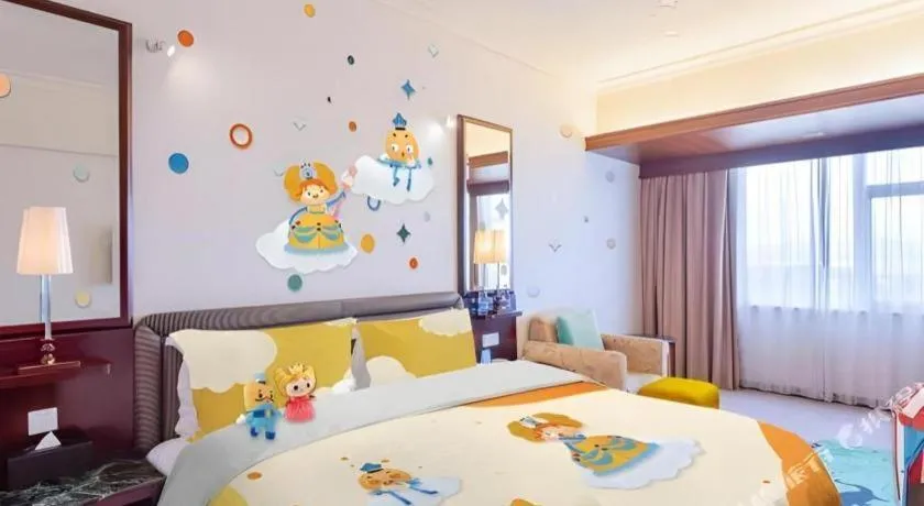 Bed in Seaview Gleetour Hotel Shenzhen Eastwing building