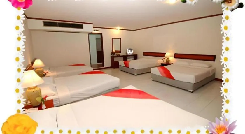 Bed in Phatad Valley Hotel