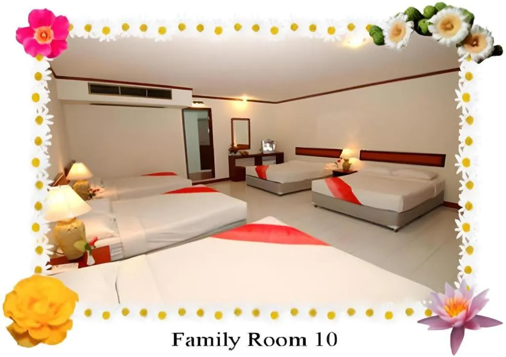 Bed in Phatad Valley Hotel