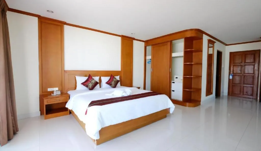 Bed in Phu View Talay Resort
