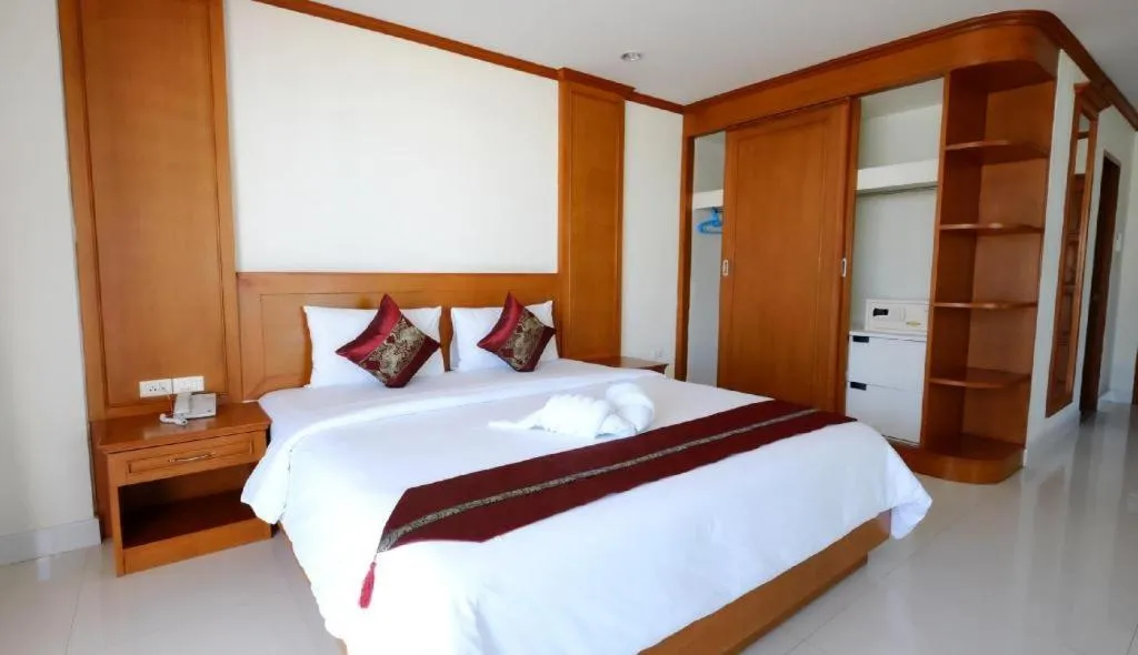 Bed in Phu View Talay Resort
