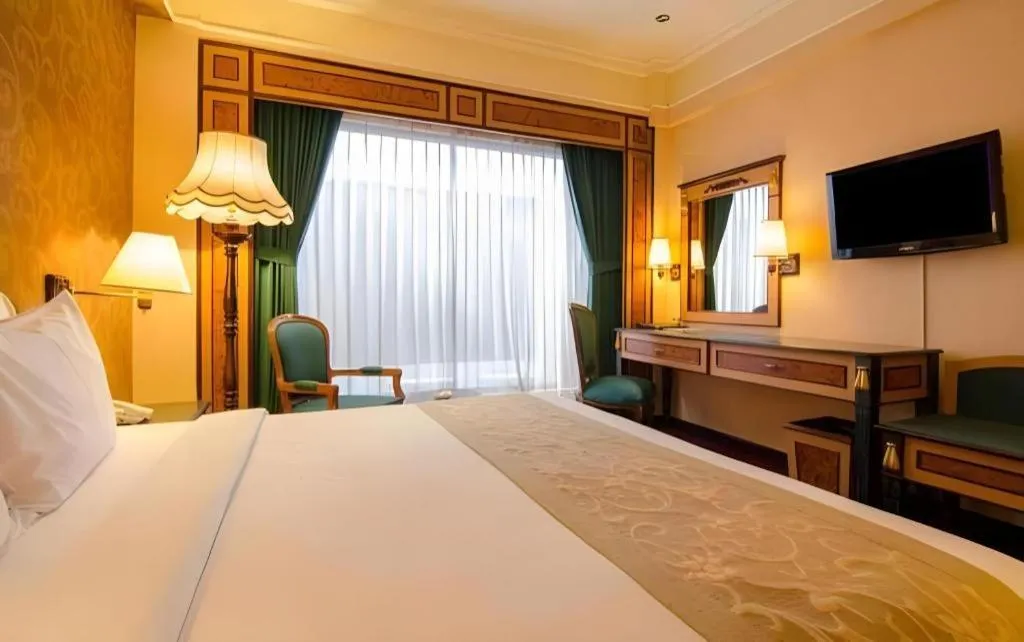 Bed in Gajahmada Graha Hotel