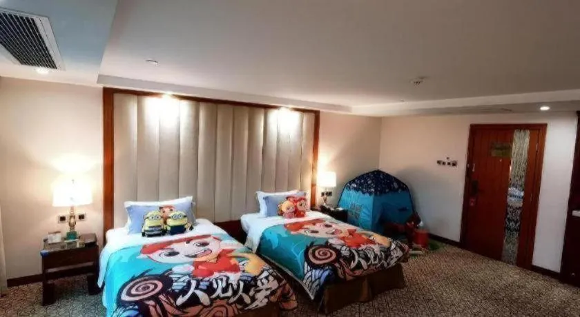 Bed in Yihe Grand Hotel