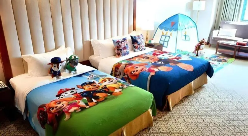 Bed in Yihe Grand Hotel