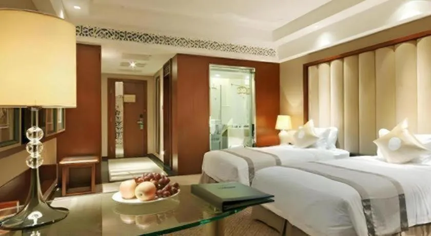 Bed in Yihe Grand Hotel