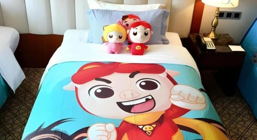 Bed in Yihe Grand Hotel