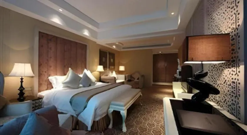Bed in Yihe Grand Hotel