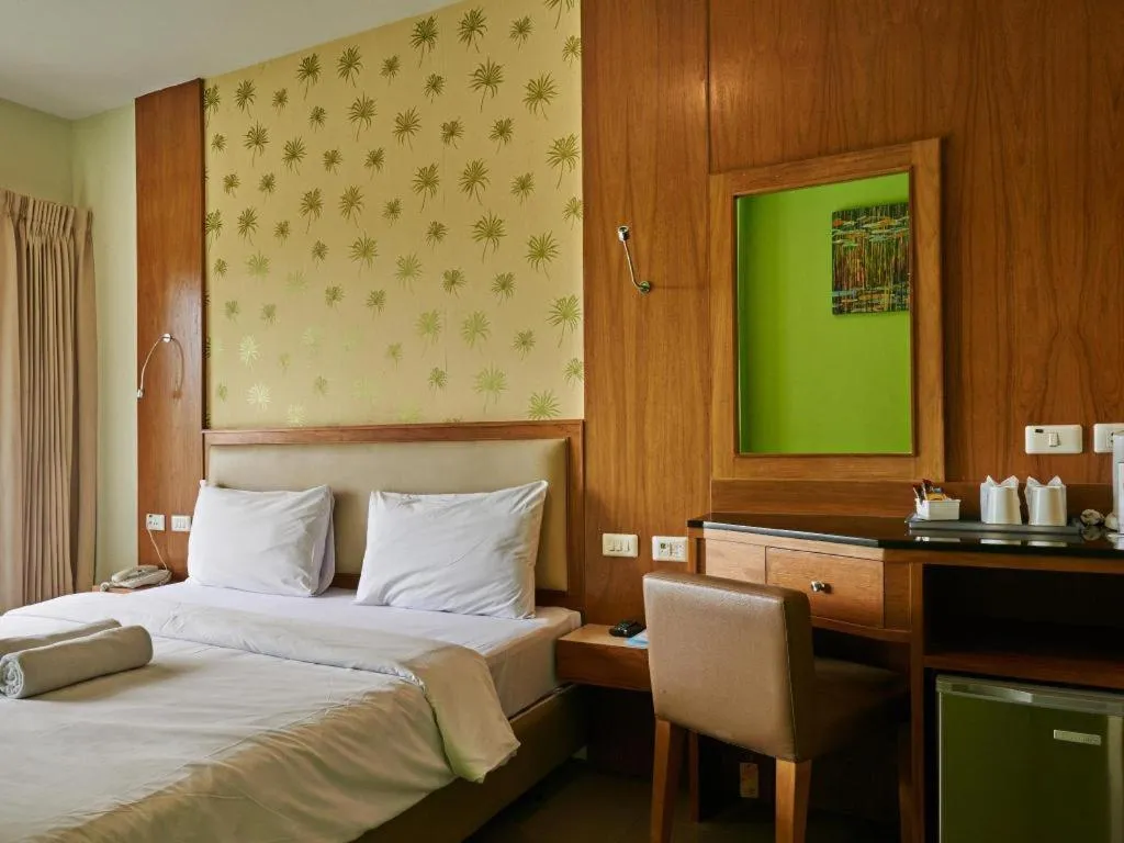 Bed in Phuket Ecozy Hotel