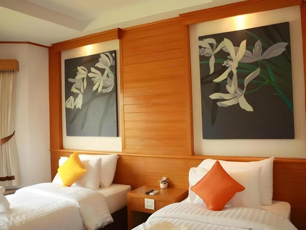 Bed in Chiang Khan Boutique Hotel