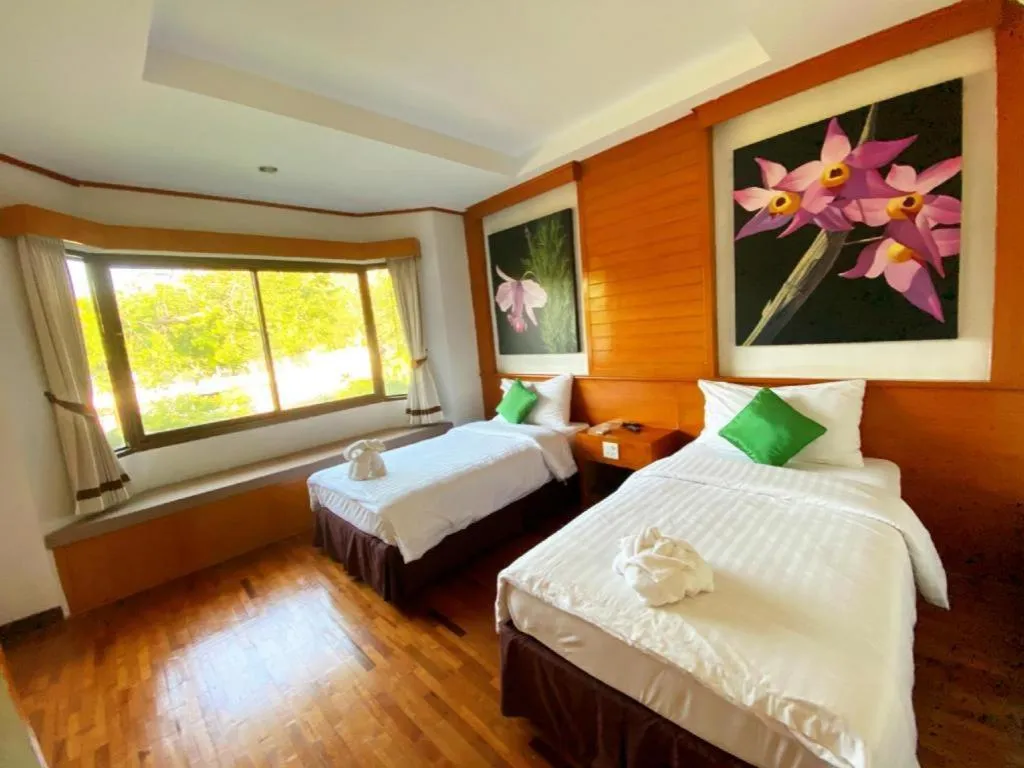 Bed in Chiang Khan Boutique Hotel