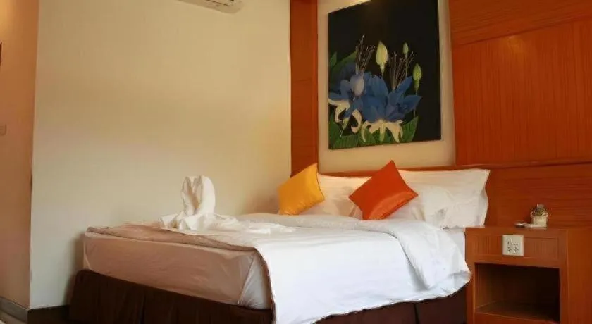 Bed in Chiang Khan Boutique Hotel