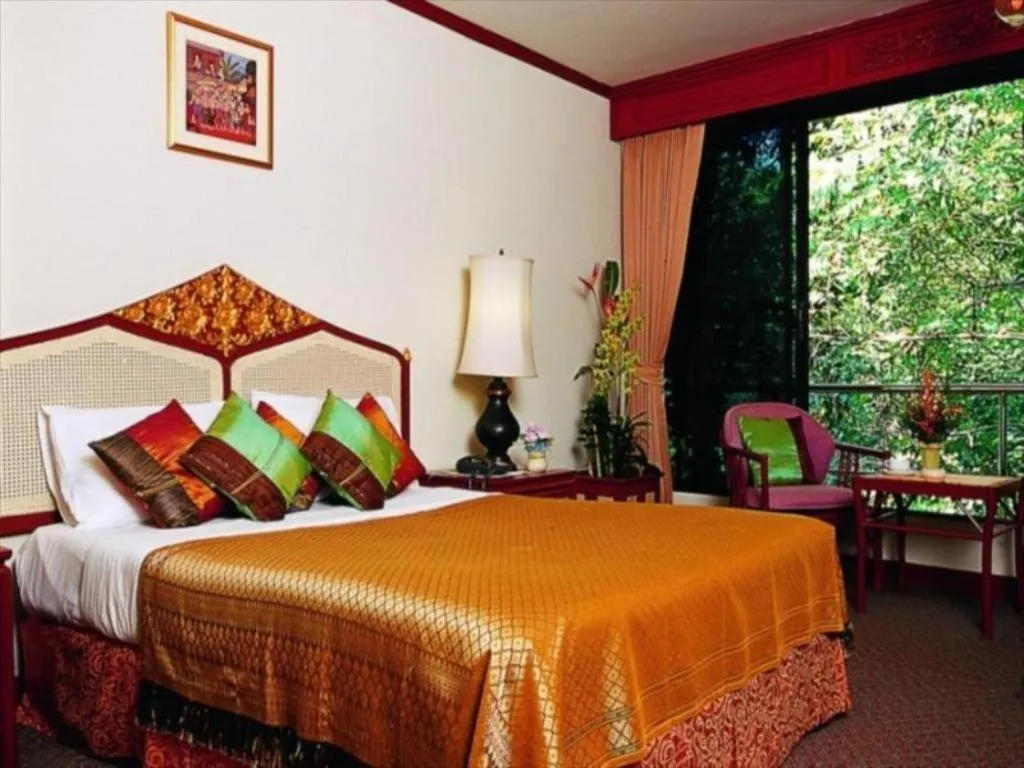 Bed in Sida Resort Hotel Nakhon Nayok