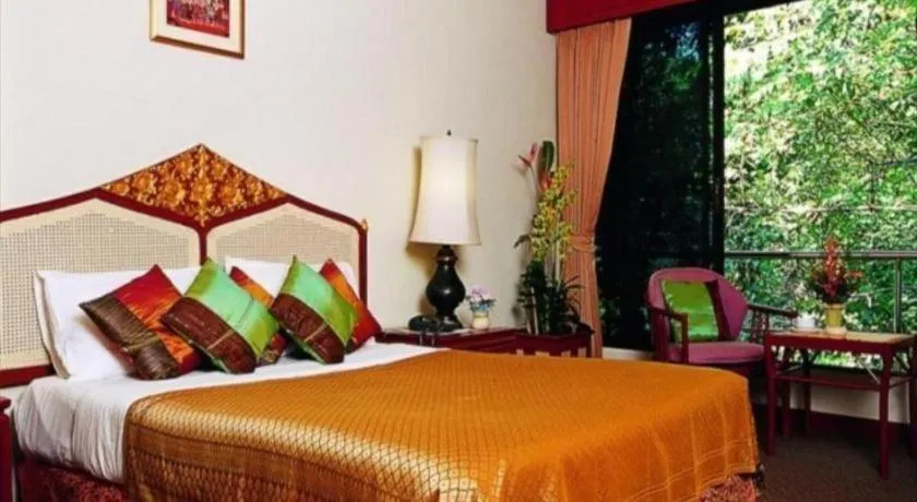 Bed in Sida Resort Hotel Nakhon Nayok