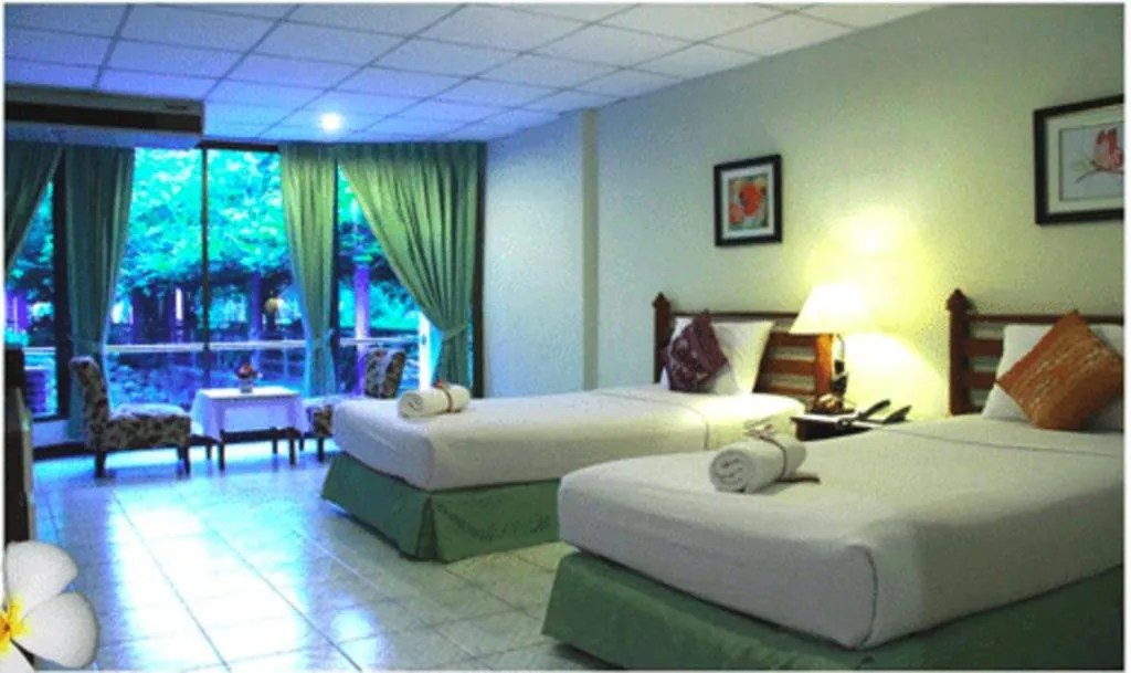 Bed in Sida Resort Hotel Nakhon Nayok