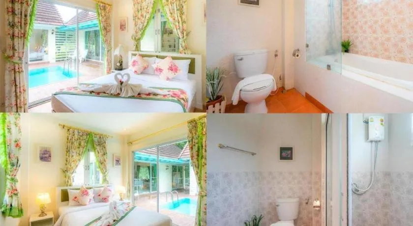 Bed in Sida Resort Hotel Nakhon Nayok