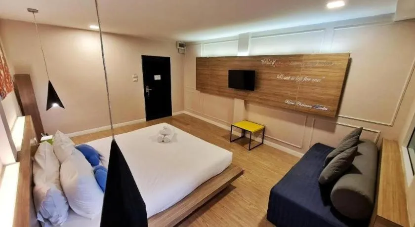 Bed in The Bed Hotel Hatyai