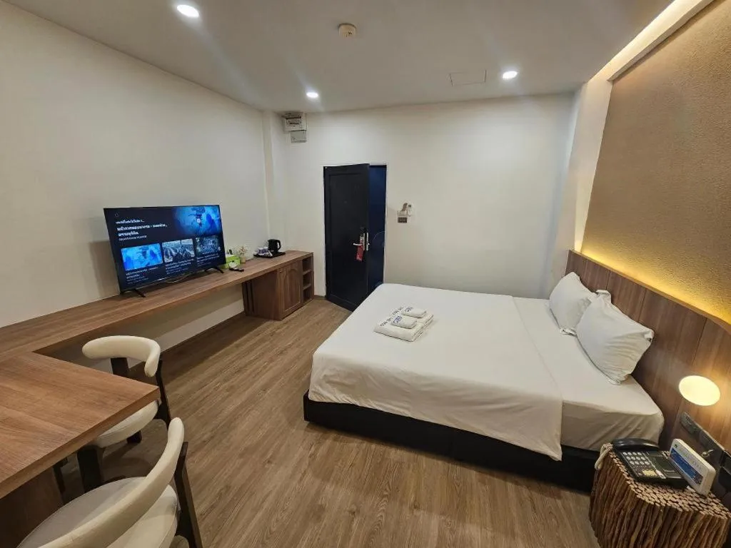 Bed in The Bed Hotel Hatyai