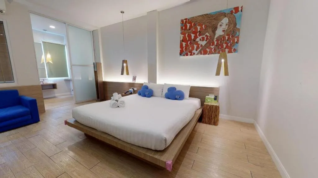 Bed in The Bed Hotel Hatyai